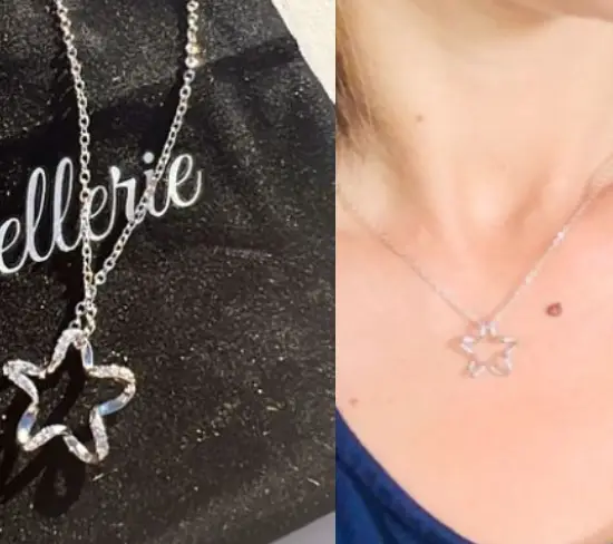 Collier Etoile Diamant