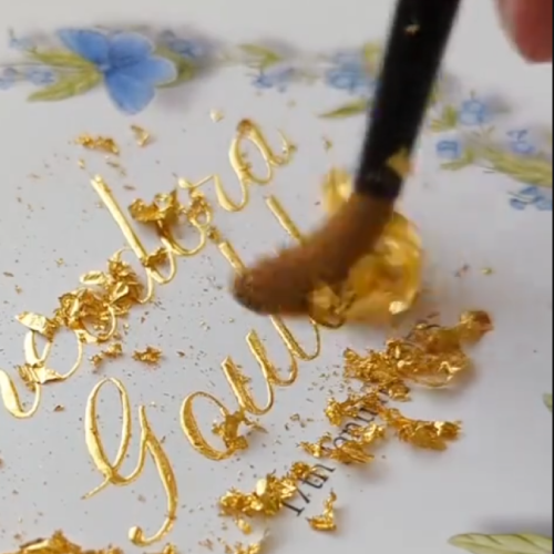 Lettres d'or