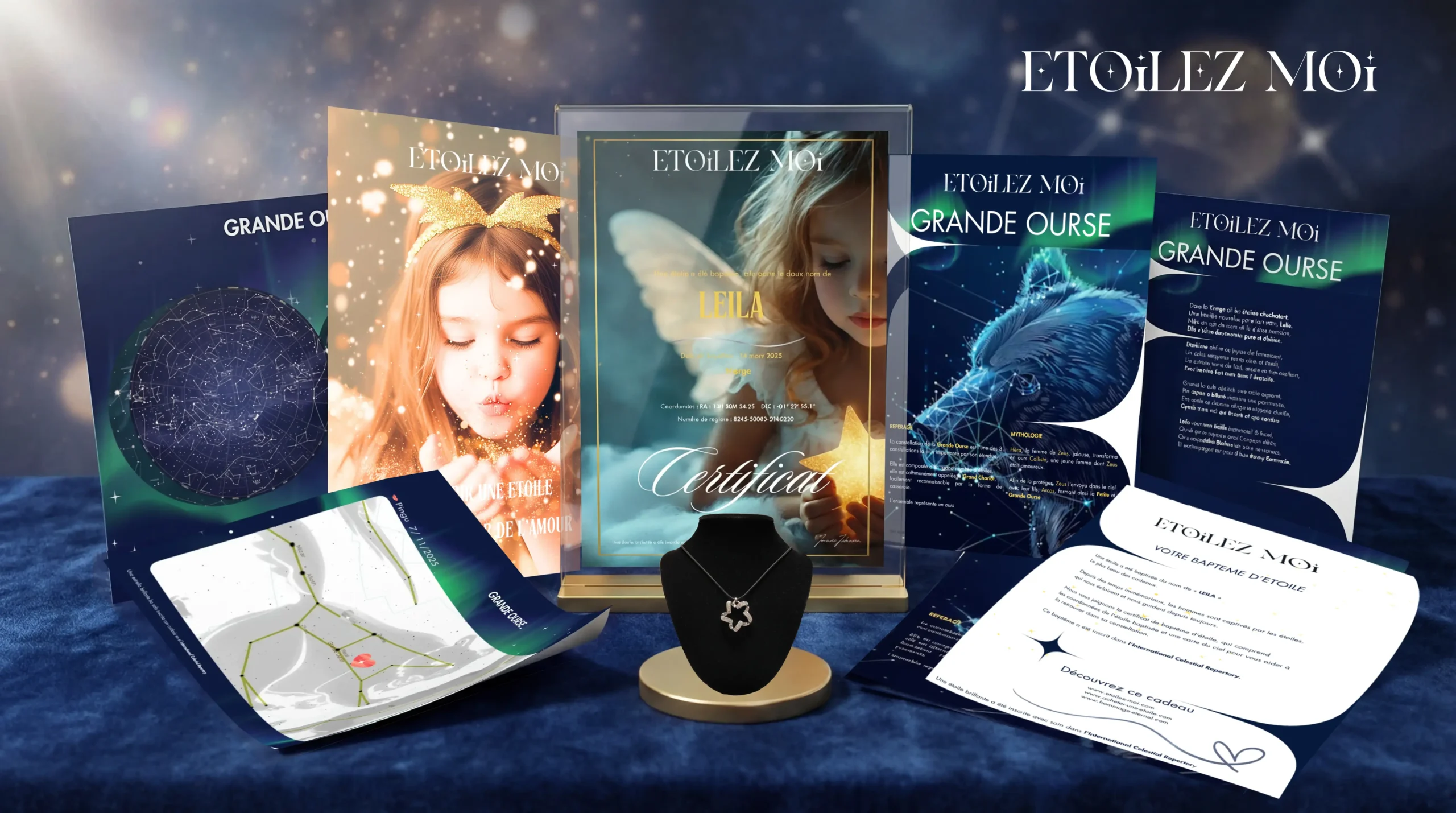 image étoile coffrets