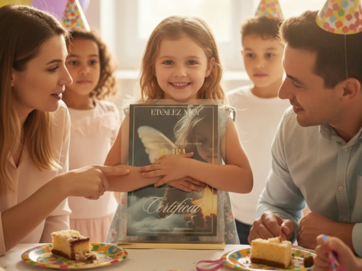 offrir une étoile a un chère